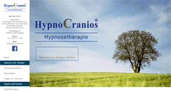 Desktop Screenshot of hypnocranios.de